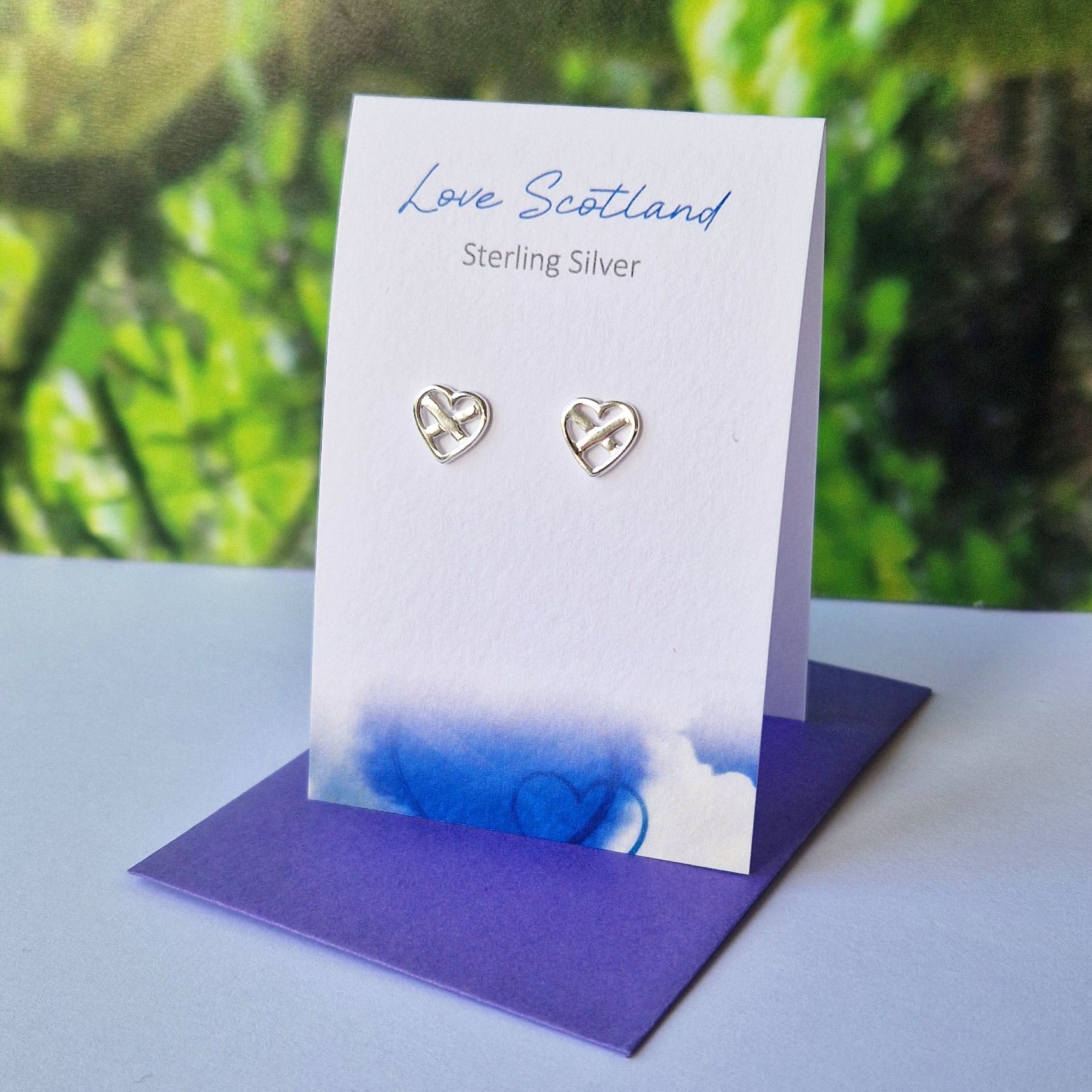 Love Scotland Stud Earrings
