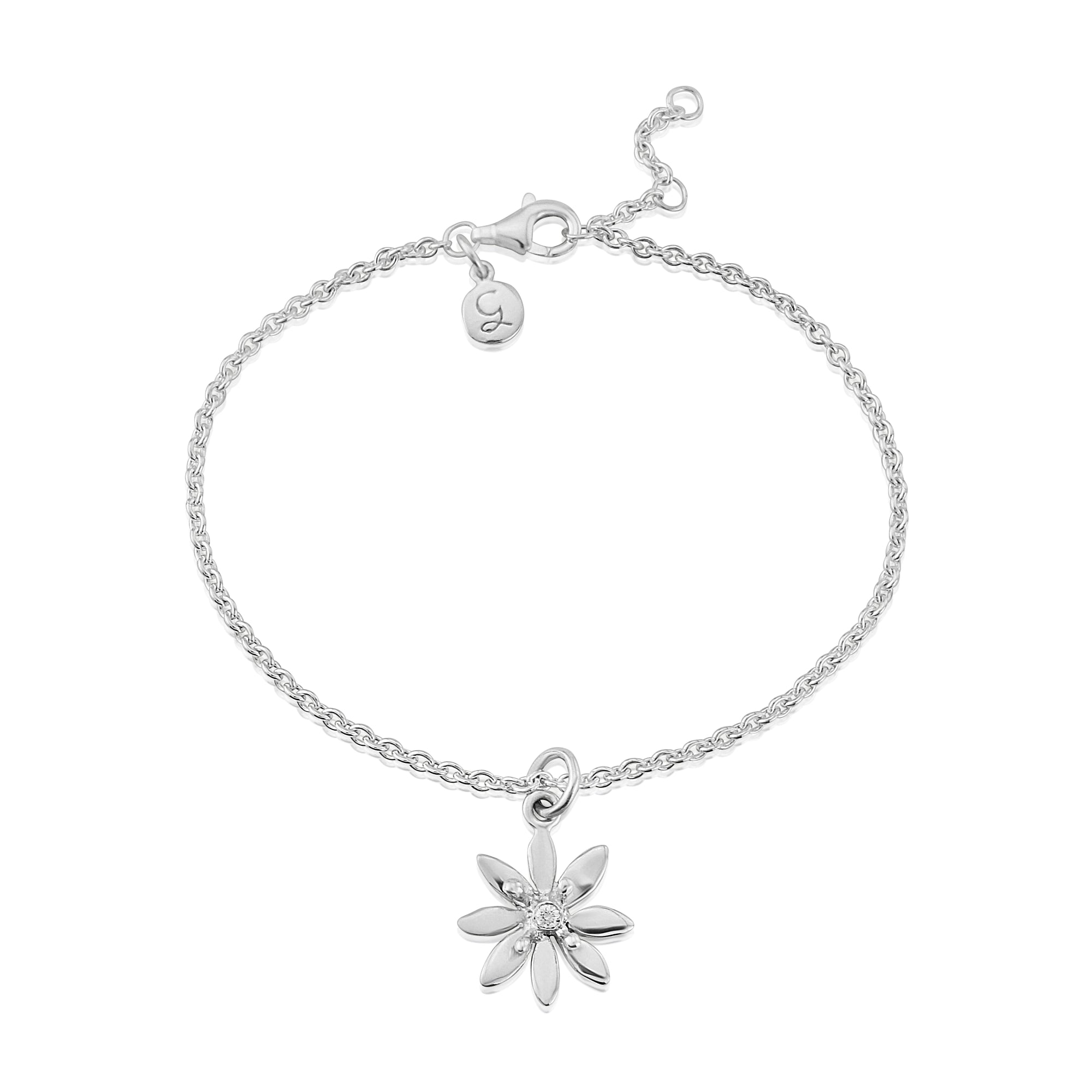 Allium Silver Bracelet | Glenna Jewellery Scotland