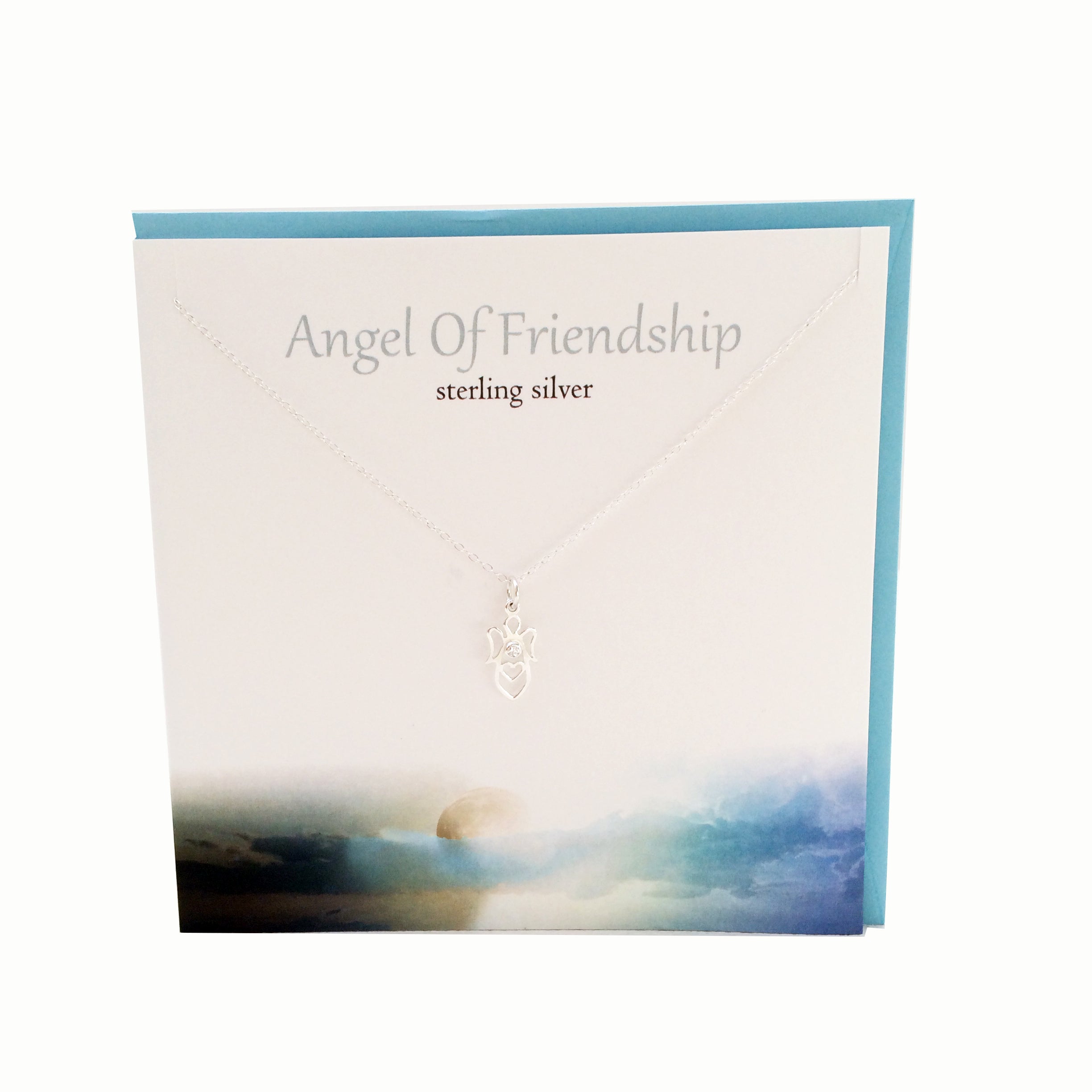 Angel of Friendship silver necklace | The Silver Studio Scotland