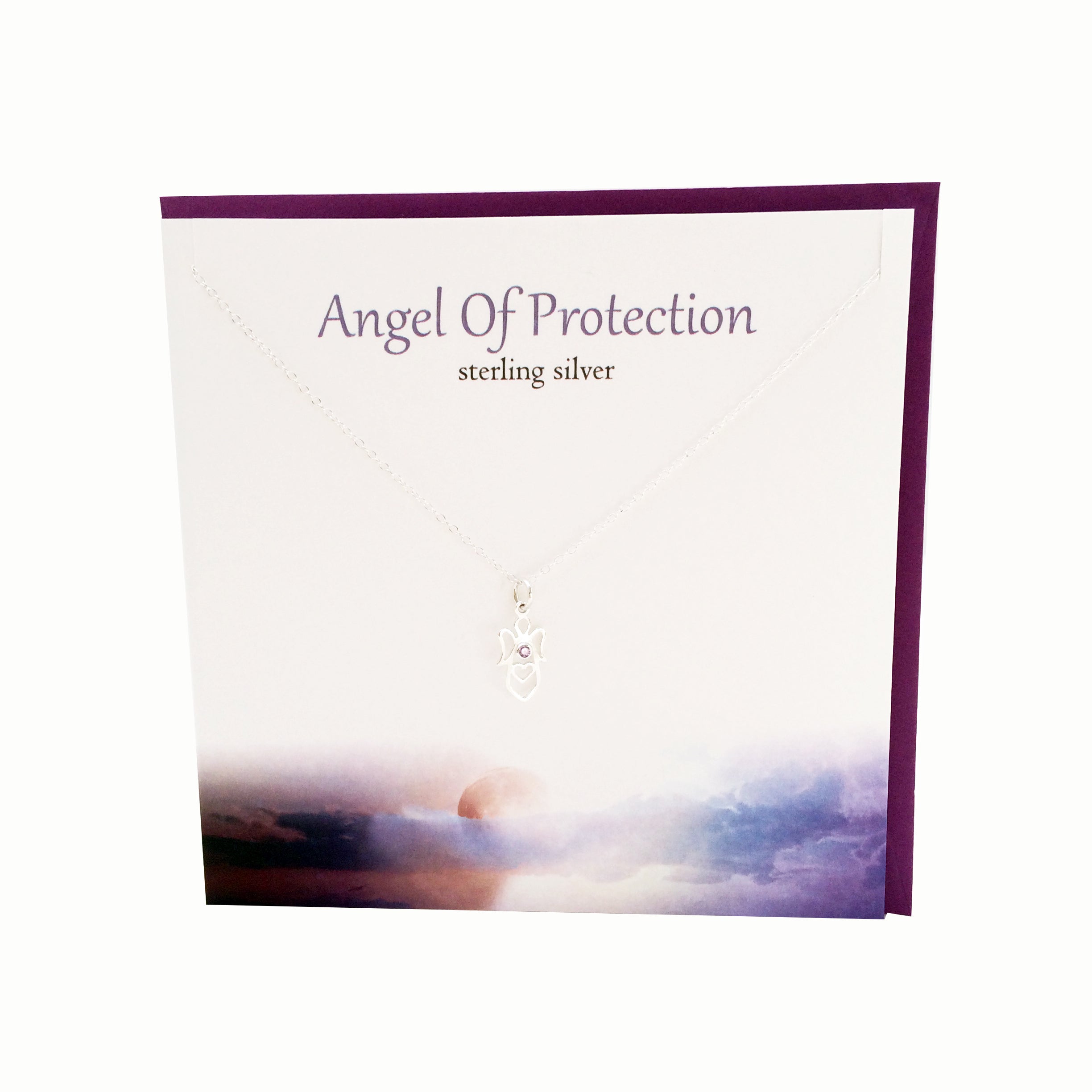 Angel Of Protection silver necklace | The Silver Studio Scotland