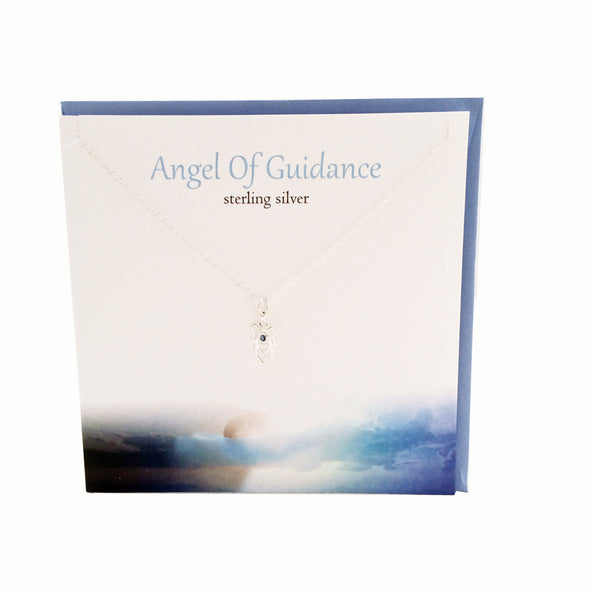 Angel of Guidance silver necklace | The Silver Studio Scotland