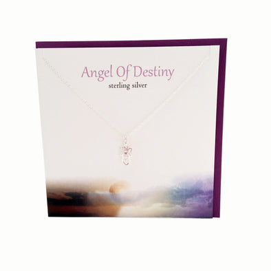 Angel of Destiny silver necklace | The Silver Studio Scotland