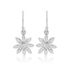 Allium small silver drop earrings| Glenna Jewellery Scotland