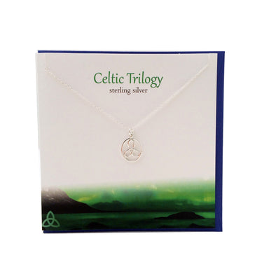 Celtic Trilogy silver necklace | The Silver Studio Scotland