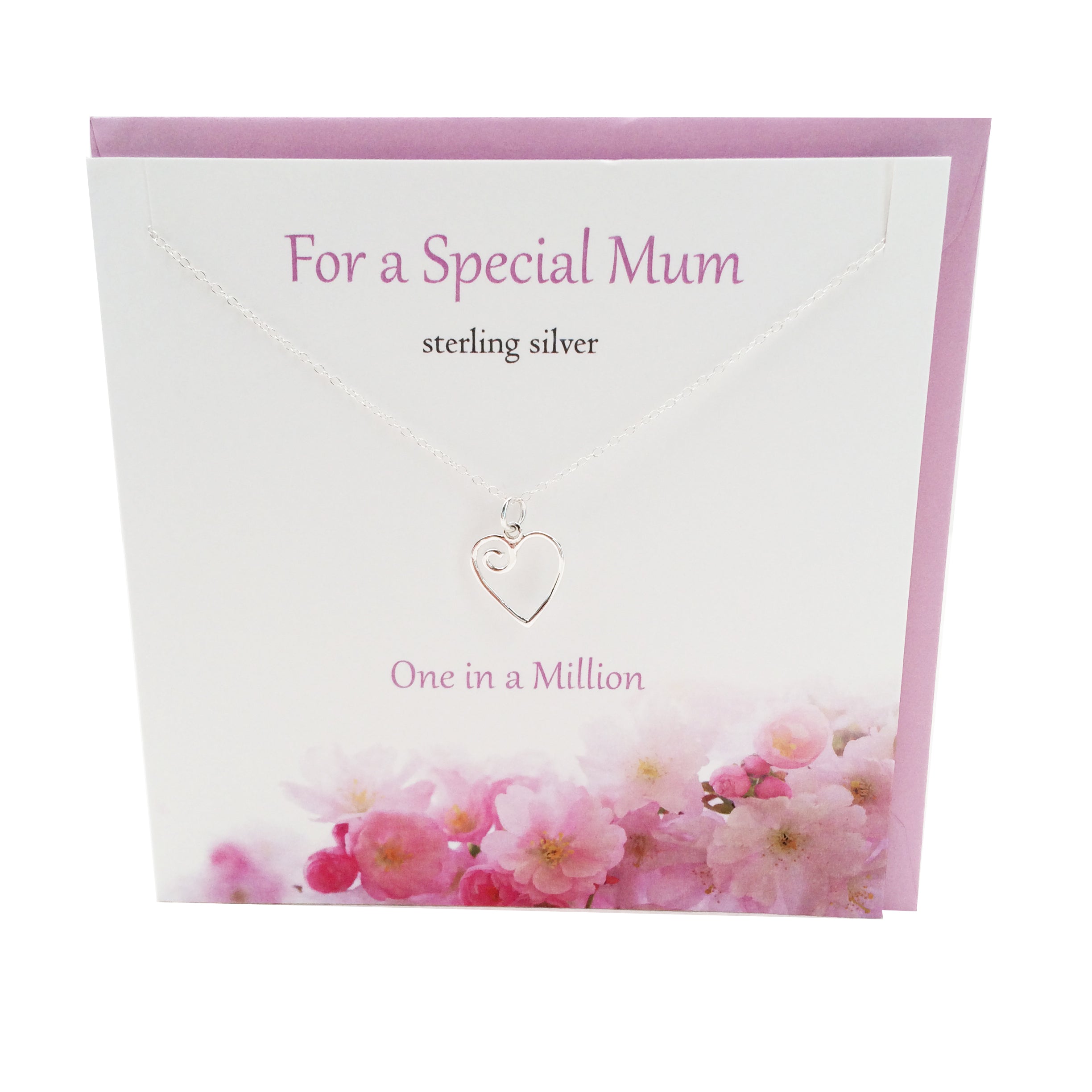 For a Special Mum silver necklace | The Silver Studio Scotland