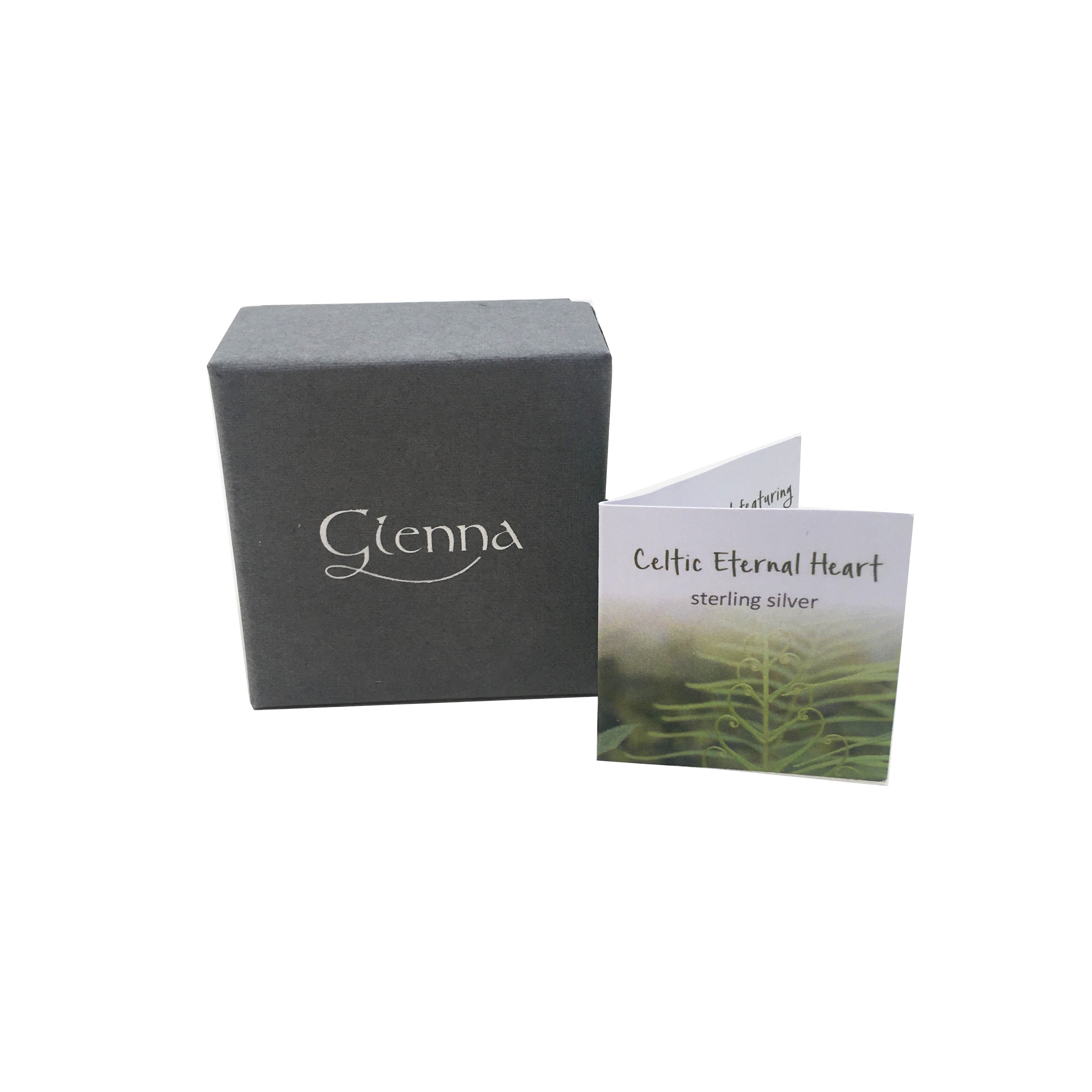 Glenna Celtic Eternal Heart Packaging