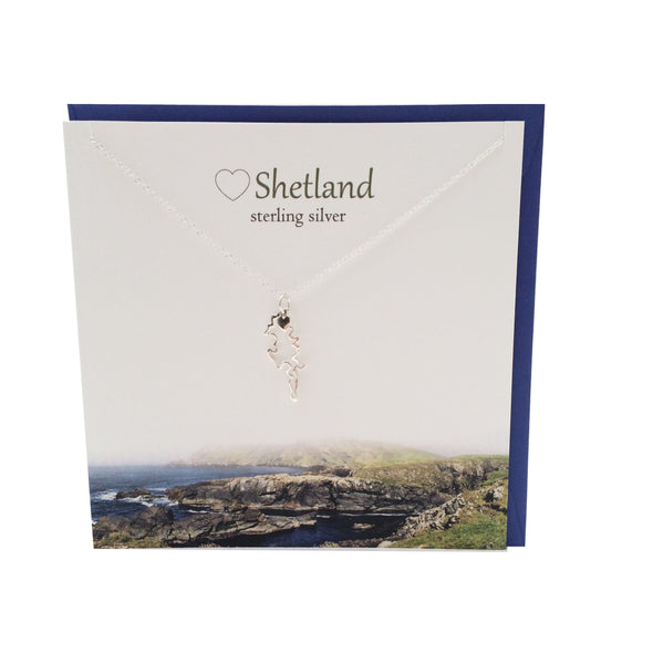 Shetland silver necklace | The Silver Studio Scotland