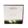 Jacobite Rose Scotland silver earrings | The Silver Studio Scotland