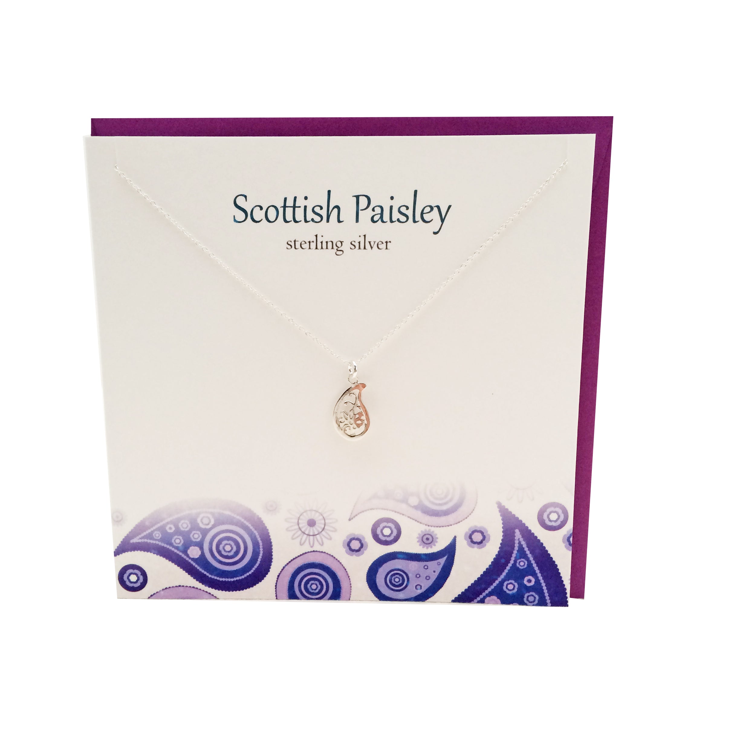 Scottish Paisley pendant