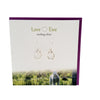 Love Ewe sterling silver earrings | The Silver Studio Scotland