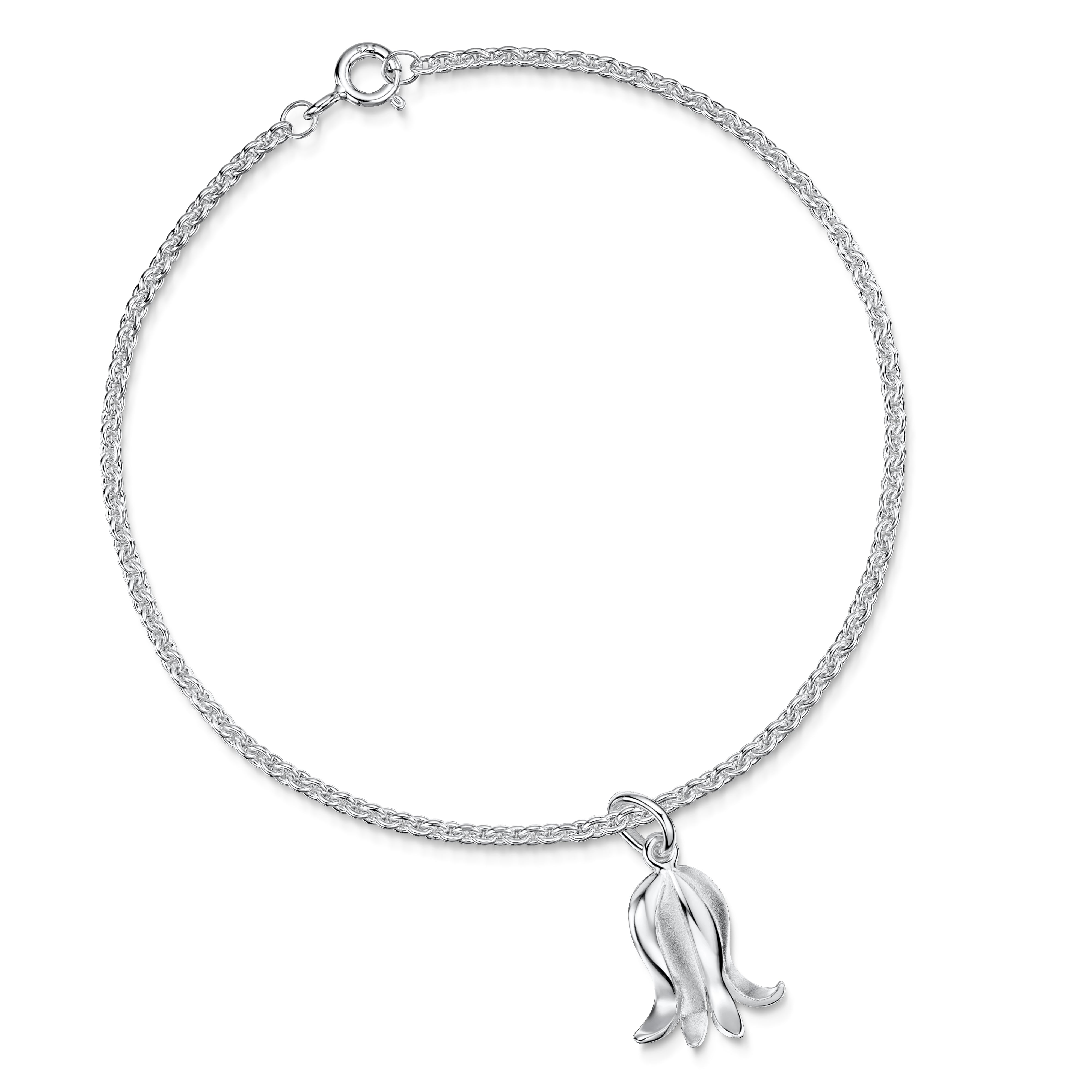 Scottish Bluebell silver bracelet | Glenna Jewellery Scotland