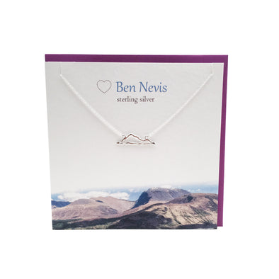 Ben Nevis silver pendant | The Silver Studio Scotland