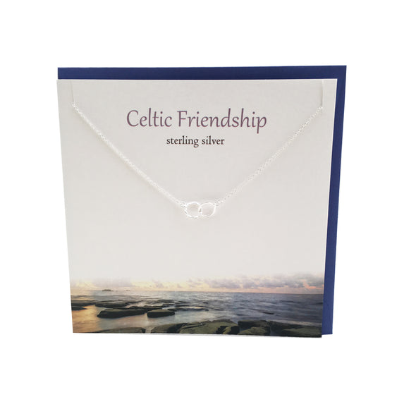 Celtic Friendship silver necklace | The Silver Studio Scotland