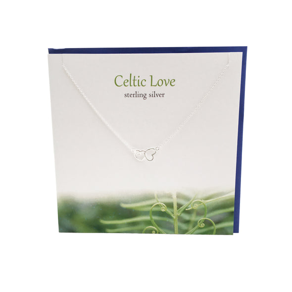 Celtic Love silver necklace | The Silver Studio Scotland