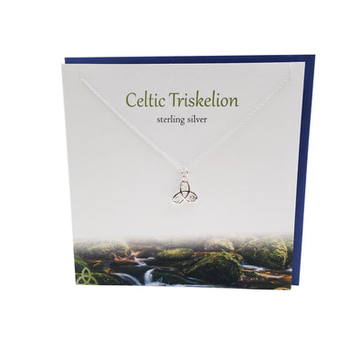 Celtic Triskelion silver pendant | The Silver Studio Scotland