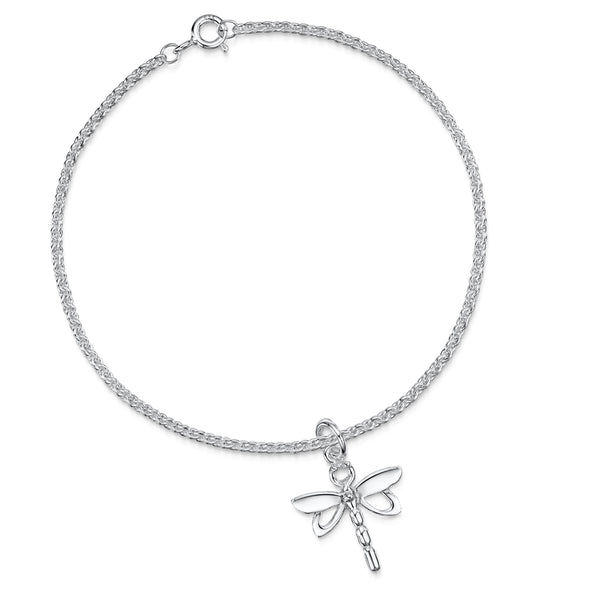 Dragonfly silver bracelet| Glenna Jewellery Scotland