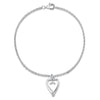 Celtic Eternal Heart Silver Bracelet | Glenna Jewellery Scotland