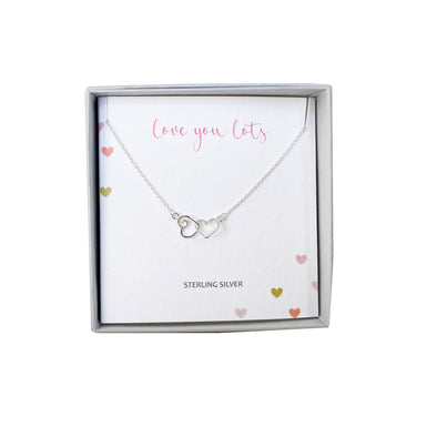 Silver Studio Wishes - Love You Lots pendant
