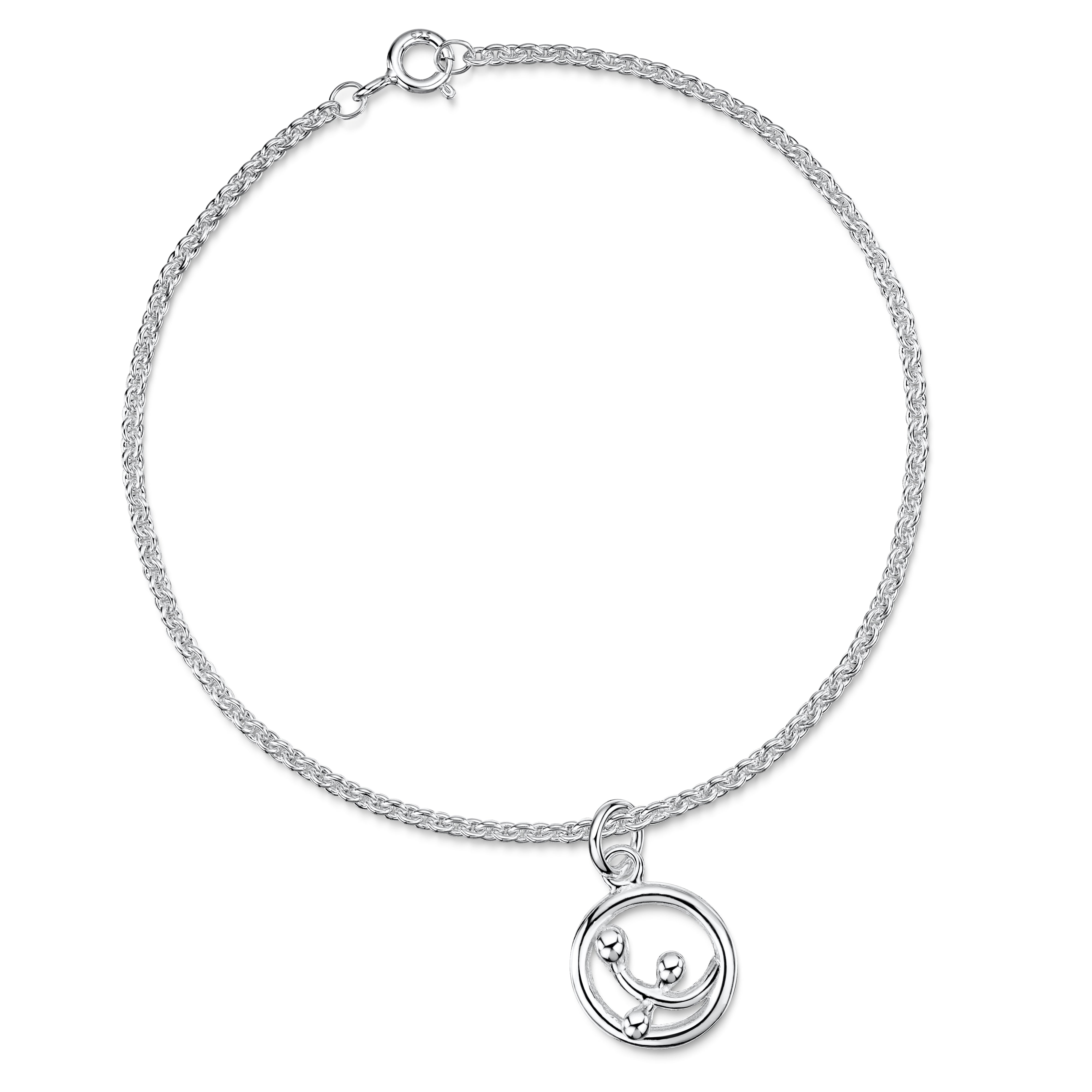 Scottish Willow silver bracelet | Glenna Jewellery Scotland
