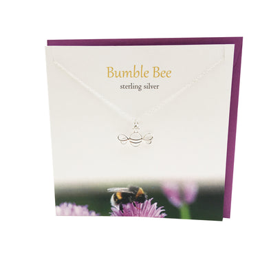 Bumble Bee silver pendant | tHE sILVER sTUDIO sCOTLAND